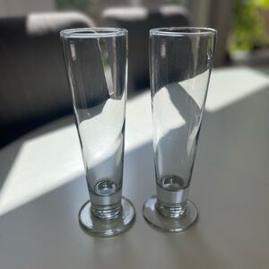 Beer Glasses Set of 2